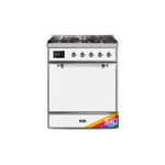 ILVE UM30DQNE3RACLP Majestic II 30" Dual Fuel Range (Liquid Propane, Solid Door, RAL, Chrome)