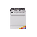 ILVE UP30QMPRALP Professional Plus II 30" Dual Fuel Range  (Liquid Propane, Solid Door, RAL)