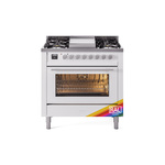 ILVE UP36FWMPRALP Professional Plus II 36" Dual Fuel Range  (Liquid Propane, Triple Glass Door, RAL)