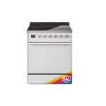 ILVE UPI304QMPRA Professional Plus II 30 inch Induction Range  (Solid Door, RAL)