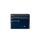 AGA AEL481INABIND 48" Elise Induction Range with 6 cu. ft. Capacity, Residual Heat Inductor, Overheat Detection, Child Safety Lock, 9 Power Levels and Pan Detection (Indigo, Antique Brass)