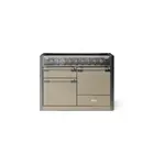 AGA AEL481INFWN 48" Elise Induction Range with 6 cu. ft. Capacity, Residual Heat Inductor, Overheat Detection, Child Safety Lock, 9 Power Levels and Pan Detection (Fawn, Brushed Nickel)