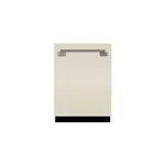 AGA AELTTDWIVY 24" Elise Dishwasher With 14 Place Settings, Third-Level Rack, Multi-Level Washing, Sensor monitors, Triple Filtration System, Condensate Quick Dry (Ivory)