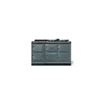 AGA AER7560ISLT 60" AGA eR7 150 Classic Cast Iron Range with Induction Hotcupboard, 2 Hotplates, Altrashell Coating, Touch-Screen Panel, 9 Power Settings, Power Boost, Child Safety Lock (Slate)