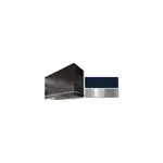 AGA AH4842LGEINDBN 48"W x 42"H Loge Wall Mount Box Style Hood with 1200 CFM, LED Lighting, Dishwasher Safe Commercial Style Baffle Filters, 3 Speed Electronic Touch Controls (Indigo, Brushed Nickel)