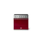 AGA AMC36INCNB 36" Mercury Induction Range with 5 Elements, 4.5 cu. ft. Capacity Oven, True European Convection and Storage Drawer (Cranberry)