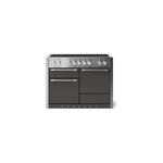 AGA AMC48INSLT 48" Mercury Freestanding Induction Range with 5 Induction Burners, 6 cu. ft. Capacity, Three Ovens, Child Lock, Overheat Detection, 7-Mode Multi-Function Oven, European Convection Oven, EasyClean Enamel (Slate)