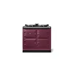 AGA AR7339AUB 39" AGA R7 100 Classic Cast Iron Range with 2 Hotplates, Altrashell Coating, Touch-Screen Panel, 3 Ovens with 24/7 Always-On Radiant Heat Collection (Aubergine)