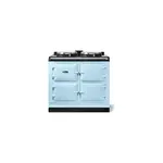 AGA AR7339DEB 39" AGA R7 100 Classic Cast Iron Range with 2 Hotplates, Altrashell Coating, Touch-Screen Panel, 3 Ovens with 24/7 Always-On Radiant Heat Collection (Duck Egg Blue)