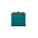 AGA AR7339SAL 39" AGA R7 100 Classic Cast Iron Range with 2 Hotplates, Altrashell Coating, Touch-Screen Panel, 3 Ovens with 24/7 Always-On Radiant Heat Collection (Salcombe Blue)