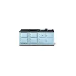 AGA AR7783IGDEB 83" AGA eR7 210 Classic Cast Iron Range with Induction Hotcupboard, 4 Top Burner Dual Fuel Module, 2 Hotplates, 7 Ovens  (Duck Egg Blue, Natural Gas)