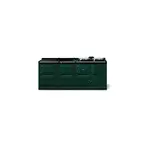 AGA AR7783IGLPBRG 83" AGA eR7 210 Classic Cast Iron Range with Induction Hotcupboard, 4 Top Burner Dual Fuel Module, 2 Hotplates, 7 Ovens  (British Racing Green, Liquid Propane)