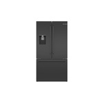 Bosch B36CD50SNB 36" 500 Series Smart Counter-Depth 3-Door Refrigerator with 21.6 cu. ft. Total Capacity, QuickIcePro System, Energy Star, Star K, UltraClarityPro Filter, External Water Dispenser (Black Stainless Steel)