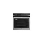 Blomberg BWOS24110SS 24" Single Electric Wall Oven with 2.5 cu. ft. Oven Capacity, Convection Fan, Timer and 5 Level Side Racks in Stainless Steel