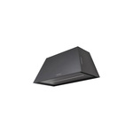 Faber CHLO36BK600 Chloe 36" Wall Mount Range Hood with 600 CFM, LED Lighting, Dishwasher Safe Mesh Filter, in Black