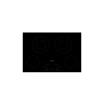 Blomberg CTE30410 30" Electric Cooktop with 4 Elements, Residual Heat Indicator and Slide Touch Control with Timer in Black