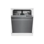 Blomberg DW51600SS 24" Top Control Dishwasher with 14 Place Settings, 6 Programs, 4 Functions, 45 dBA, 3 Position Adjustable Upper Rack, LED Spot, Concealed Heating Element and Self-adjustable Hinge (Stainless Steel)