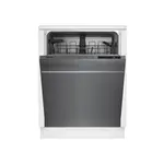 Blomberg DWT51600SS 24" Built-In Tall Tub Top Control Dishwasher with 14 Place Settings, 5 Level Wash, 6 Programs, 48 dBA Noise Level, Concealing Heating Element  (Stainless Steel)