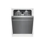 Blomberg DWT81800SS 24" Built-In Tall Tub Dishwasher with 16 Place Setting, 8 Cycles, Top Control, 45 dBA, 3rd Rack and Inner Illumination (Stainless Steel with Bar Handle)