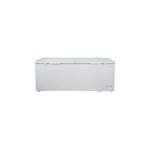 Element ECF21MDCW 80" Dual Door Chest Freezer with 21 cu. ft. Capacity, Garage Ready, Refrigerator Convertible, LED Interior Lights and Removable Storage Basket in White