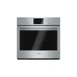 Bosch HBL5351UC 500 Series 30" Wide Electric Single Wall Oven with 4.6 cu. ft., Heavy-Duty Metal Knobs, EcoClean 2-Hour Self-Clean Cycle, Kitchen Timer and Extra Large Door Window, ADA Compliant, Star-K Certified (Stainless Steel)