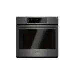 Bosch HBL8443UC 30" 800 Series Smart Single Wall Oven with 4.6 cu. ft. Capacity, Genuine European Convection Roast, Fast Preheat, Temperature Meat Probe, QuietClose, in Black Stainless Steel