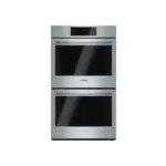 Bosch HBL8651UC 30" 800 Series Electric Double Wall Oven with 9.2 cu. ft. Total Capacity, 12 Specialized Cooking Modes, Self-Cleaning, Genuine European Convection, and Meat Probe (Stainless Steel)