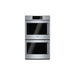 Bosch HBLP651LUC Benchmark Series 30" Double Wall Oven with 9.2 cu. ft. Total Capacity, SideOpening Door, Self-Clean, Convection Multi-Rack and Star-K Certified, in Stainless Steel (Left Hinge)