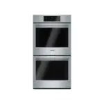 Bosch HBN8651UC 800 Series 27" Electric Double Wall Oven with 7.8 cu. ft. Total Capacity, Convection, QuietClose Door and Temperature Probe in Stainless Steel