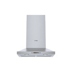 Bosch HCP34E52UC 24" Chimney Wall Mount Range Hood with 300 CFM, Energy Star Certified, Three Speed Touch Controls and Dishwasher Safe Mesh Filters, Aluminum Mesh Filters, LCD Display, LED Lighting, in Stainless Steel