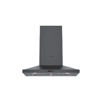 Bosch HCP80641UC 30" 800 Series Wall Mount Pyramid Canopy Chimney Hood with 600 CFM Blower, Dishwasher Safe Aluminum Mesh Filters, and Halogen Lighting, in Black Stainless Steel