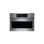 Bosch HMC87152UC 27" 800 Series Electric Combination Single Wall Speed Oven with 1.6 cu. ft. Total Capacity, SpeedChef, Convection Cooking, Stainless Steel Interior and UL Certified in Stainless Steel