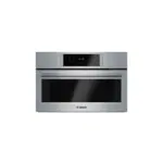 Bosch HSLP451UC Benchmark Series 30" Steam Convection Oven with 1.4 cu. ft. Capacity, SteelTouch Buttons, Steam Assist Clean, Genuine Euro Convection, ADA Compliant, in Stainless Steel