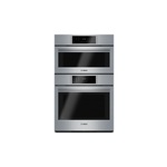 Bosch HSLP751UC Benchmark Series 30" Steam Convection Combination Oven with 6 cu. ft. Total Capacity, TFT Control Panel, and Temperature Probe in Stainless Steel