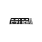 Bertazzoni MAST304QXELP Master Series 30" Drop-In Gas Cooktop with 4 Sealed Burners, Cast Iron Grates, Thermocouple Safety Device, in Stainless Steel (Liquid Propane)