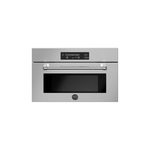 Bertazzoni MAST30CSEX 30" Master Series Convection Steam Oven with 1.34 cu. ft. Capacity, Stainless Interior, Soft Motion Balanced Door, in Stainless Steel