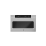 Bertazzoni MD24X 24" Professional Series Microwave Drawer with 1.2 cu. ft. Capacity, 11 Power Levels, 950 Cooking Watts, Intuitive LCD Display, in Stainless Steel