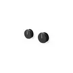 AGA P076086BLK 9-Knob Pack for 48" Mercury Ranges