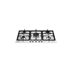 Bertazzoni PROF365CTXVLP 36" Professional Series Cooktop with 5 Sealed Burners, Cast Iron Grates, Failsafe Thermocouple Technology, ADA Compliant, in Stainless Steel (Liquid Propane)