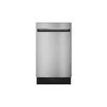 Haier QDT125SSLSS 18" Built In Dishwasher with 8 Place Settings, Piranha Hard Food Disposer, Sanitize Option, in Stainless Steel