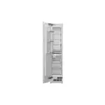 Bertazzoni REF18FCBIPLV 18" Built-In Column Freezer with 8.6 cu. ft. Total Capacity, Dual Cooling Shield System and Automatic Ice Maker in Panel Ready (Left Hinge)