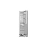 Bertazzoni REF18FCBIPRV 18" Built-In Column Freezer with 8.6 cu. ft. Total Capacity, Dual Cooling Shield System and Automatic Ice Maker in Panel Ready (Right Hinge)