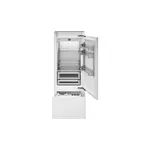 Bertazzoni REF30BMBIPRT 30" Built-In Bottom Mount Refrigerator with 15.5 cu. ft. Total Capacity, Automatic Ice Maker, Energy Star Rated, in Panel Ready (Right Hinge)