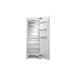 Bertazzoni REF30RCBPNV 30" Built-In Refrigerator Column with 16.6 cu. ft. Capacity, Internal Water Dispenser and Reversible Doors in Panel Ready