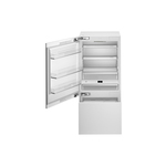 Bertazzoni REF36BMBZPNVL 36" Built-In Bottom Mount Refrigerator with 19.8 cu. ft. Capacity, Internal Water Dispenser, in Panel Ready (Left Hinge)