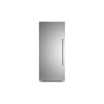 Bertazzoni REF36RCPIXL23 36" Built-In Column Refrigerator with 21.5 cu. ft. Capacity, White Aluminum Interior, Intuitive Digital Touch Controls, Variable Speed Compressor, in Stainless Steel (Handle Not Included) (Left Hinge)