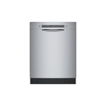 Bosch SGE53C55UC 24" 300 Series Smart Built-In Dishwasher with 13 Place Settings, 5 Cycles, Home Connect, RackMatic and PrecisionWash (Stainless Steel)