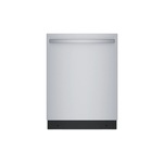 Bosch SGX78C55UC 24" 800 Series Smart Built-In Dishwasher with 15 Place Settings, 6 Cycles, InfoLight, Home Connect, CrystalDry, RackMatic and PrecisionWash in Stainless Steel