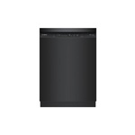 Bosch SHE41CM6N 24" 300 Series Smart Built-In Dishwasher with 12 Place Settings, 8 Cycles, Home Connect, PureDry and PrecisionWash (Black)