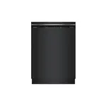 Bosch SHE53C86N 24" 300 Series Recessed Handle Dishwasher with 16 Place Settings, 3rd Rack, 8 Cycles, PrecisionWash, PureDry and Stainless Steel Tub (Black)